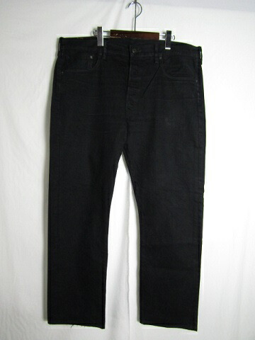 W40　L32　 Levi's リーバイス　501　ブラック　デニムパンツ【中古】【大きいサイズ】【メンズ】
