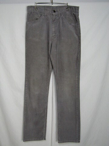 99年 USA製 Levi's リーバイス 519 コーデュロイパンツ グレー W32 L32 【中古】【MEDIUM】【メンズ】｜DESERT SNOW　郡山