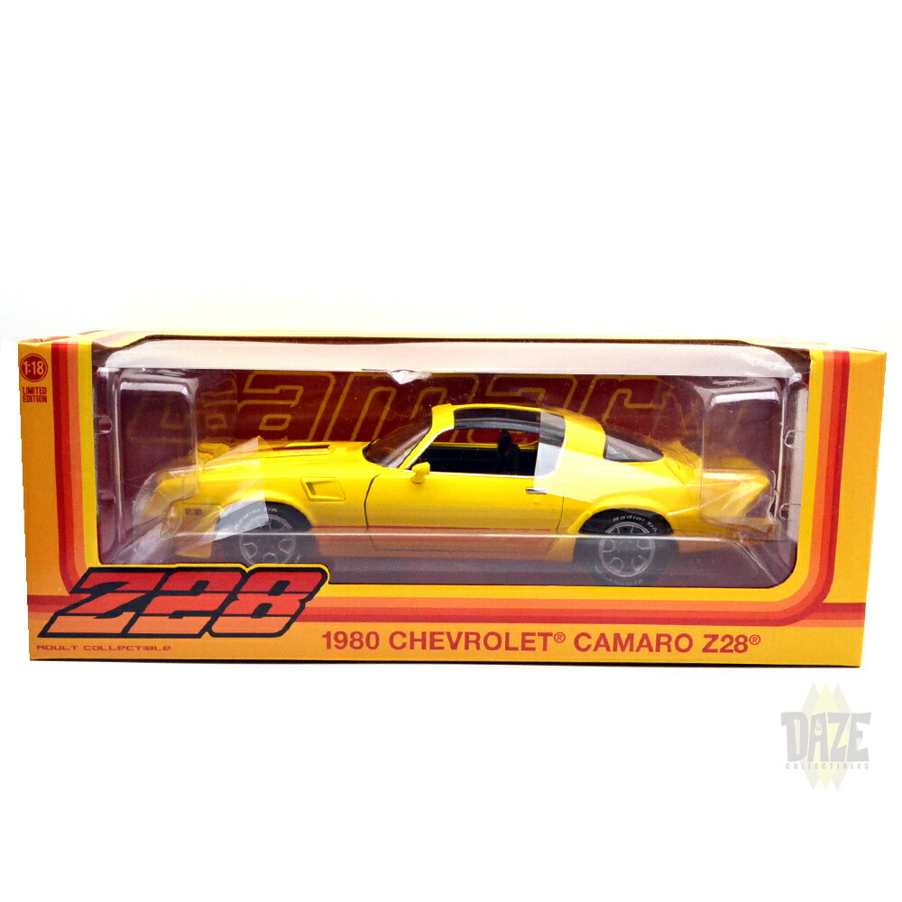 グリーンライト1980 シボレー・カマロ Z28 (イエロー) グリーンライト1980 シボレー・カマロ Z28 (イエロー) カマロの