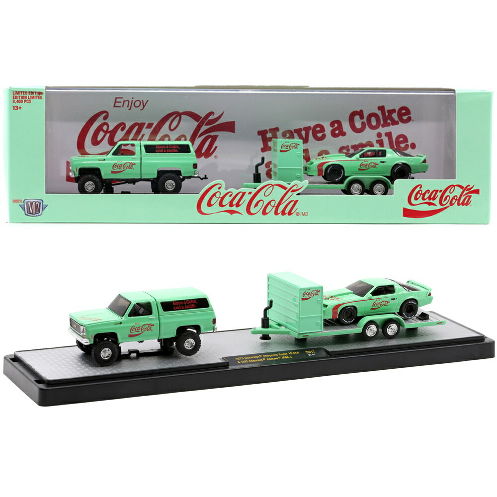 楽天市場】M2 MACHINES COCA-COLA AUTO-HAULER RELEASE 56000-YR01