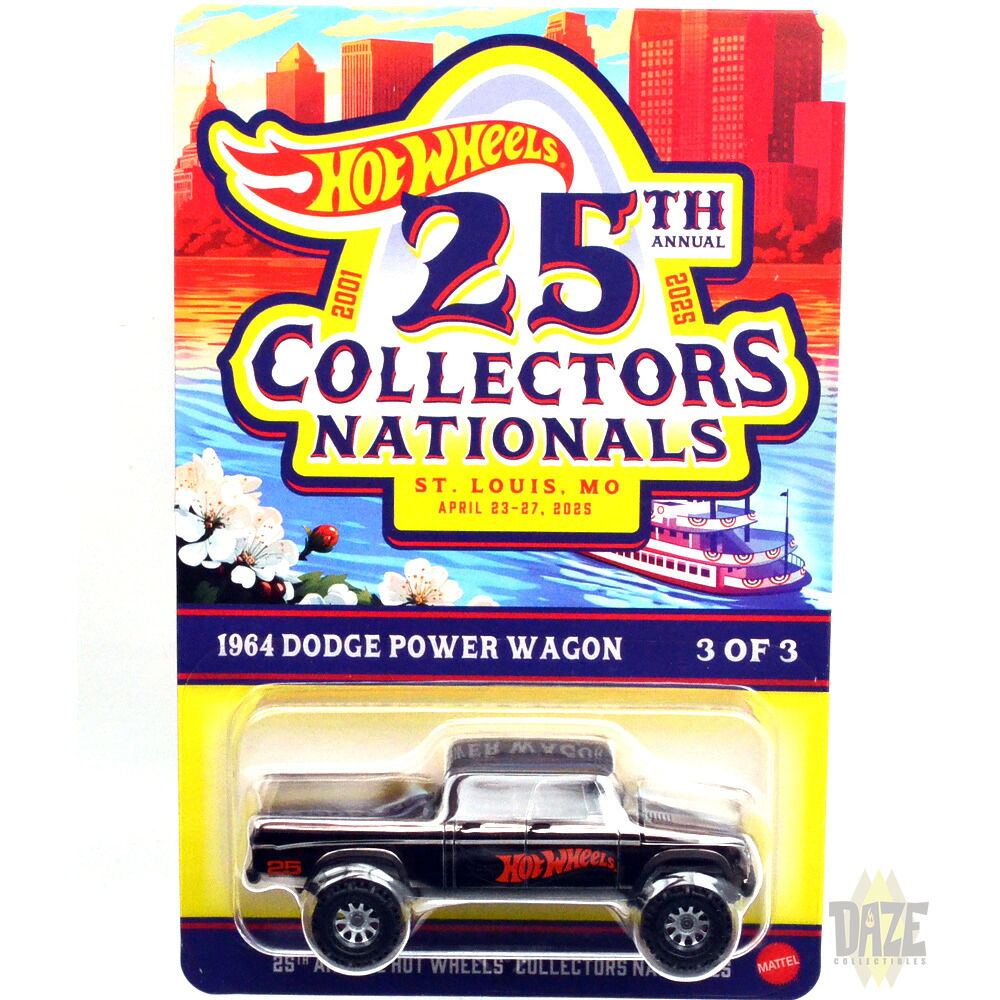 2025 CONVENTION 25TH　 NATIONALS 1964 DODGE POWER WAGON - TICKET CAR　1964 ダッジパワーワゴン　・チケットカー｜DAZE COLLECTIBLES 10,868円