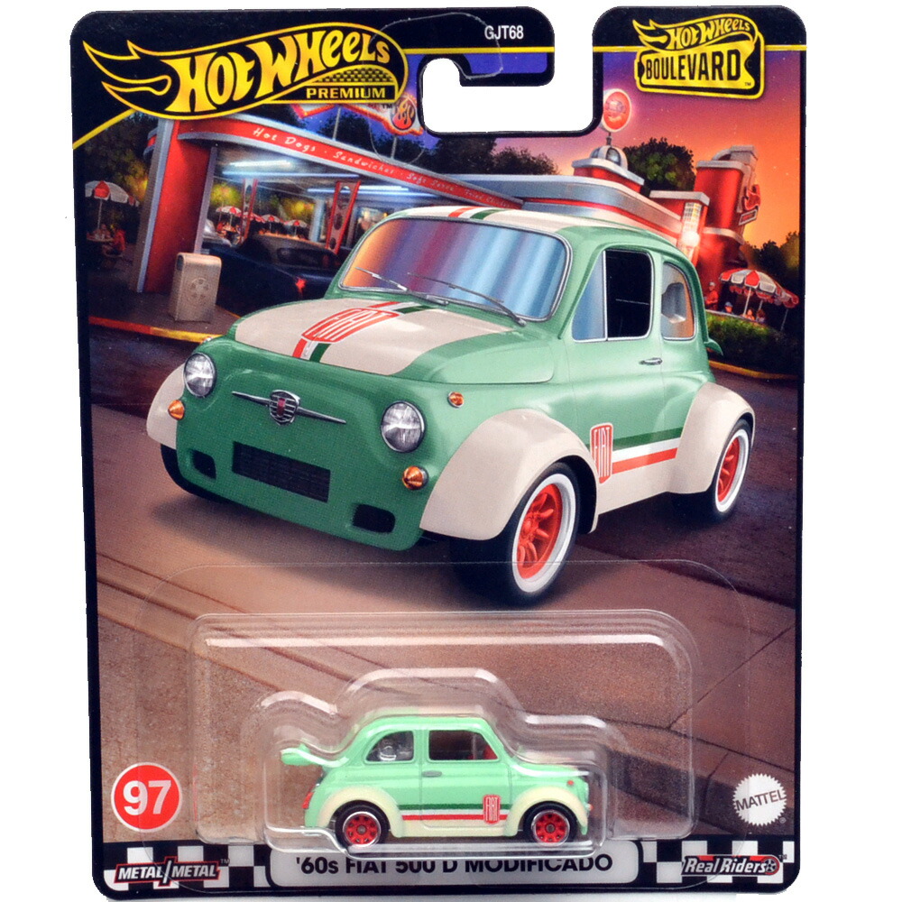 楽天市場】HOTWHEELS COMPACT KINGS FIAT 500e ホットウィール