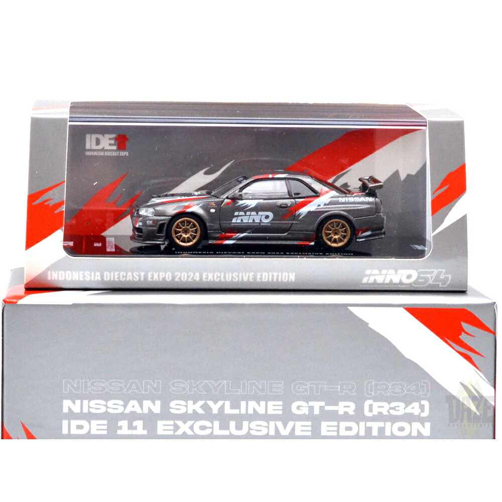 楽天市場】INNO64 1/64 日産 スカイライン GT-R R34 Z-TUNE フル