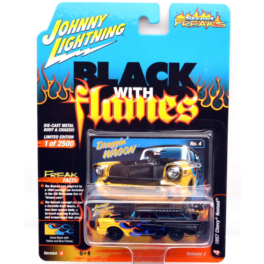 Auto In Miniatura Johnny Lightning, Chevrolet Bel Air Convertible 1957, Scala 1:64, Edizione Limitata Classic Gold - Foto 3