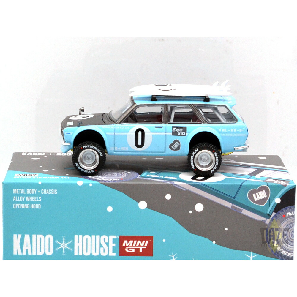 専用FROM様　KAIDO HOUSE 街道ダットサンワゴンチェイスカーのみ KAIDO HOUSE DATSUN 510 WAGON HKS V1 CHASE MINI-GT ダットサン