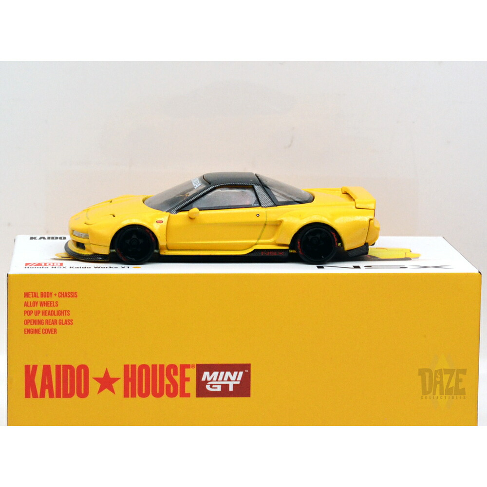 楽天市場】MINI-GT 1/64 KAIDO HOUSE - HONDA NSX EVASIVE V2