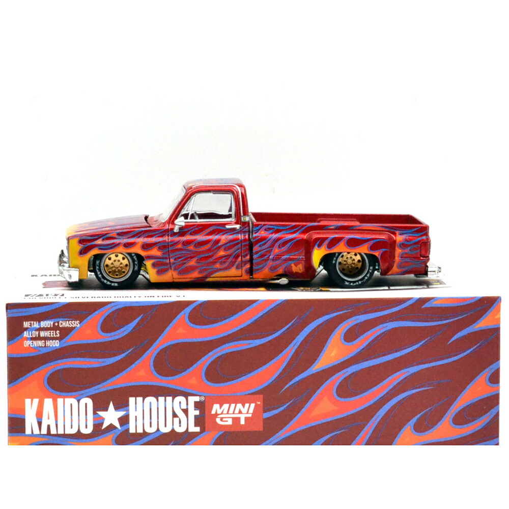 楽天市場】KAIDO HOUSE - CHEVY SILVERADO DUALLY KAIDO V1 (PURPLE