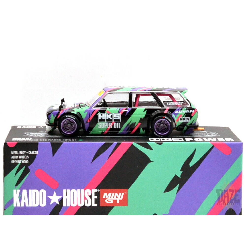 楽天市場】KAIDO HOUSE DATSUN KAIDO 510 WAGON (HANAMI V2 GREEN)街道