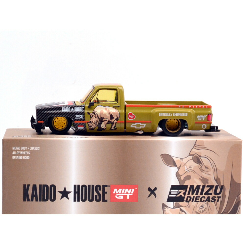 楽天市場】KAIDO HOUSE - CHEVROLET SILVERADO DUALLY ON FIRE