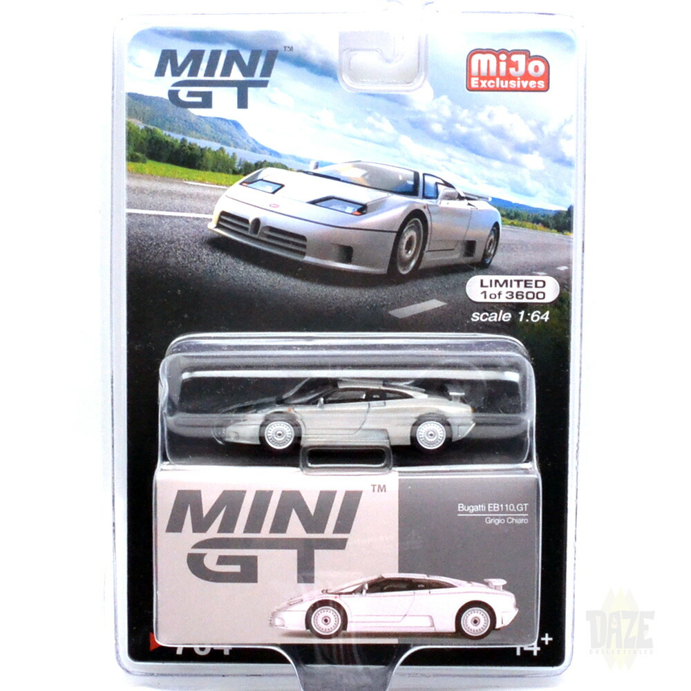 MiJo TOYS - BUGATTI EB110 GT(GRIGIO CHIARO) CHASE CAR アメリカ　MiJo Toys 限定　ブガッティ EB110 GT (グリージョキアーロ) チェイスカー