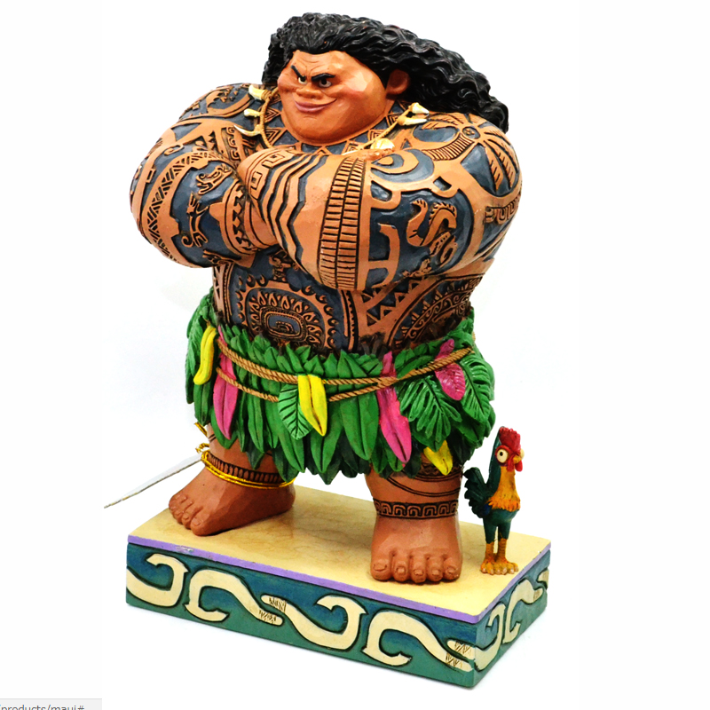 Disney Traditions モアナと話の海原 Maui ディズニー トラディションズ マウイ 木彫り吟味 レジン製 Marchesoni Com Br