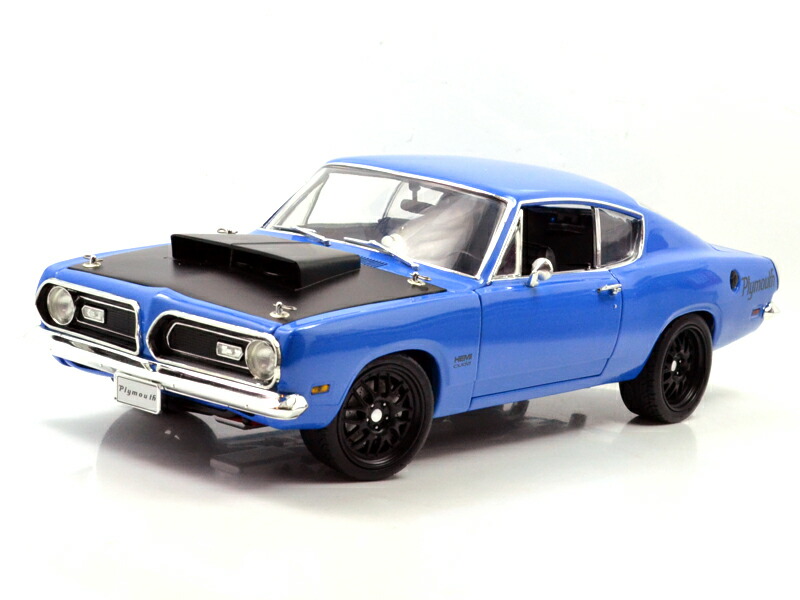 楽天市場】ACME 1/18 プリムス・バラクーダ ヘミ・クーダ 1970