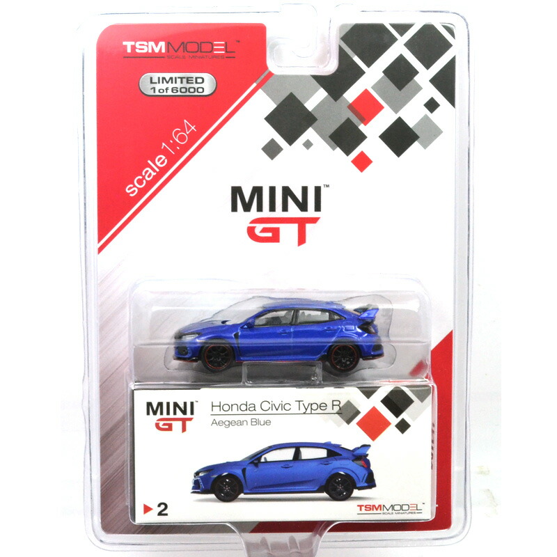 MINI GT Honda Civic Type R 2台セット MINI GT Honda Civic Type R 2台セット MINIGT 1/64 ホンダ