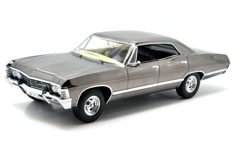 楽天市場 Greenlight 1 18scale Artisan Supernatural 1967 Chevrolet Impala Sport Sedan Black Chrome グリーンライト 1 18スケール アーティザン スーパーナチュラル ジョイン ザ ハント 1967 シボレー インパラ スポーツ セダン ブラッククローム