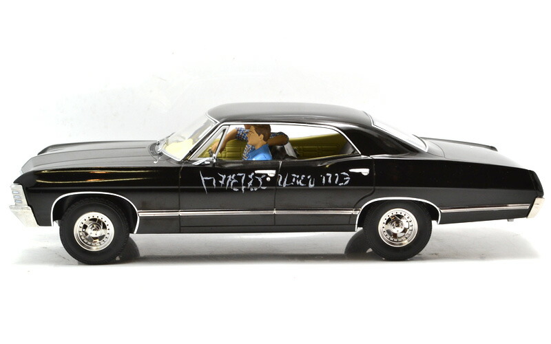 楽天市場 Greenlight 1 18scale Artisan Supernatural 1967 Chevrolet Impala Sport Sedan グリーンライト 1 18スケール アーティザン スーパーナチュラル ジョイン ザ ハント 1967 シボレー インパラ スポーツ セダン サム ディーン フィギュア付き 世界