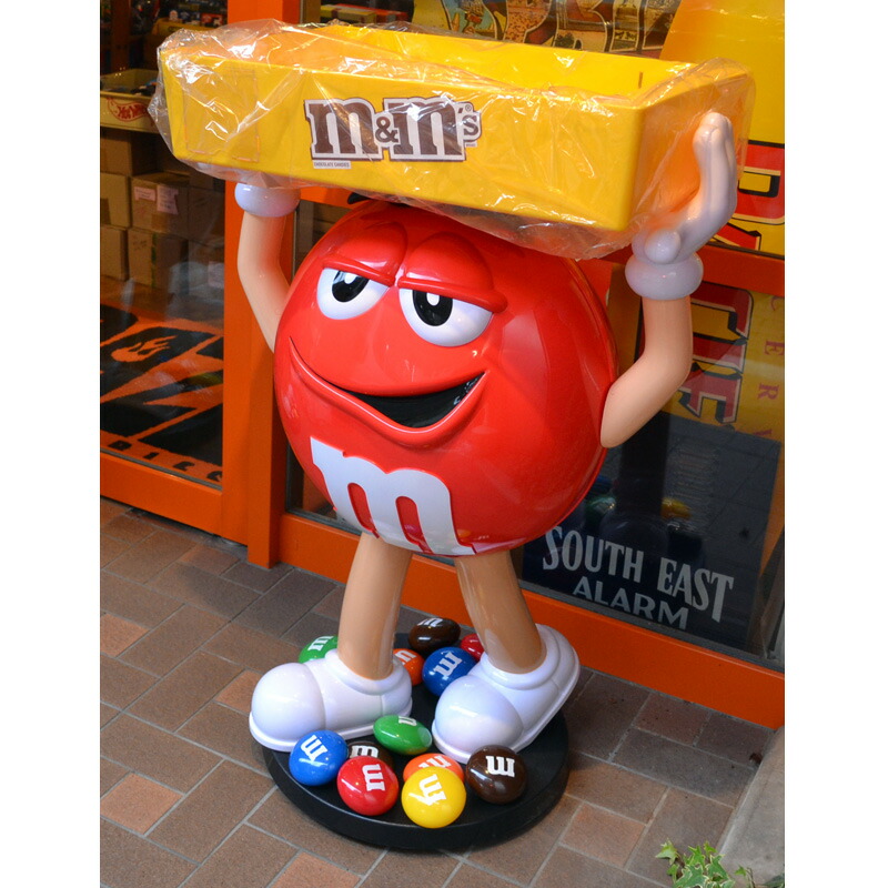 【楽天市場】m&m's エムアンドエムズ M&Ms CHARACTER STORE DISPLAY (RED)エムアンドエムズ ストア ディスプレー (レッド)別途送料かかります。：DEUCE