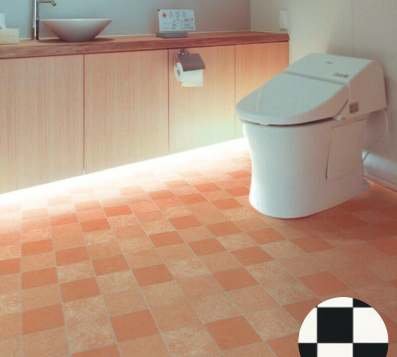 クッションフロア タイル トイレ 洗面所 クッション フロア Cfシート クッションシート クッションフロアマット フロアマット 床施工用 幅910mm 91cm巾 91cm幅 m 国産 おしゃれ リフォーム 床材 おすすめ 住宅用 抗菌 防カビ 玄関 土足 Y303 S Srmdelhi Org