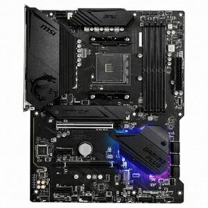 MSI エムエスアイ / MPG B550 GAMING PLUS / チップセット:B550 / フォームファクタ:ATX / メモリ:DDR4 / [MPGB550GAMINGPLUS] / 4526541740640 / マザーボード
