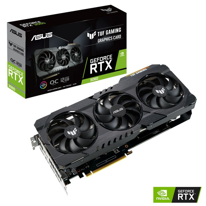 ASUS(エイスース) GeForce RTX 3060 TUF-RTX3060-O12G-V2-GAMING 12GB