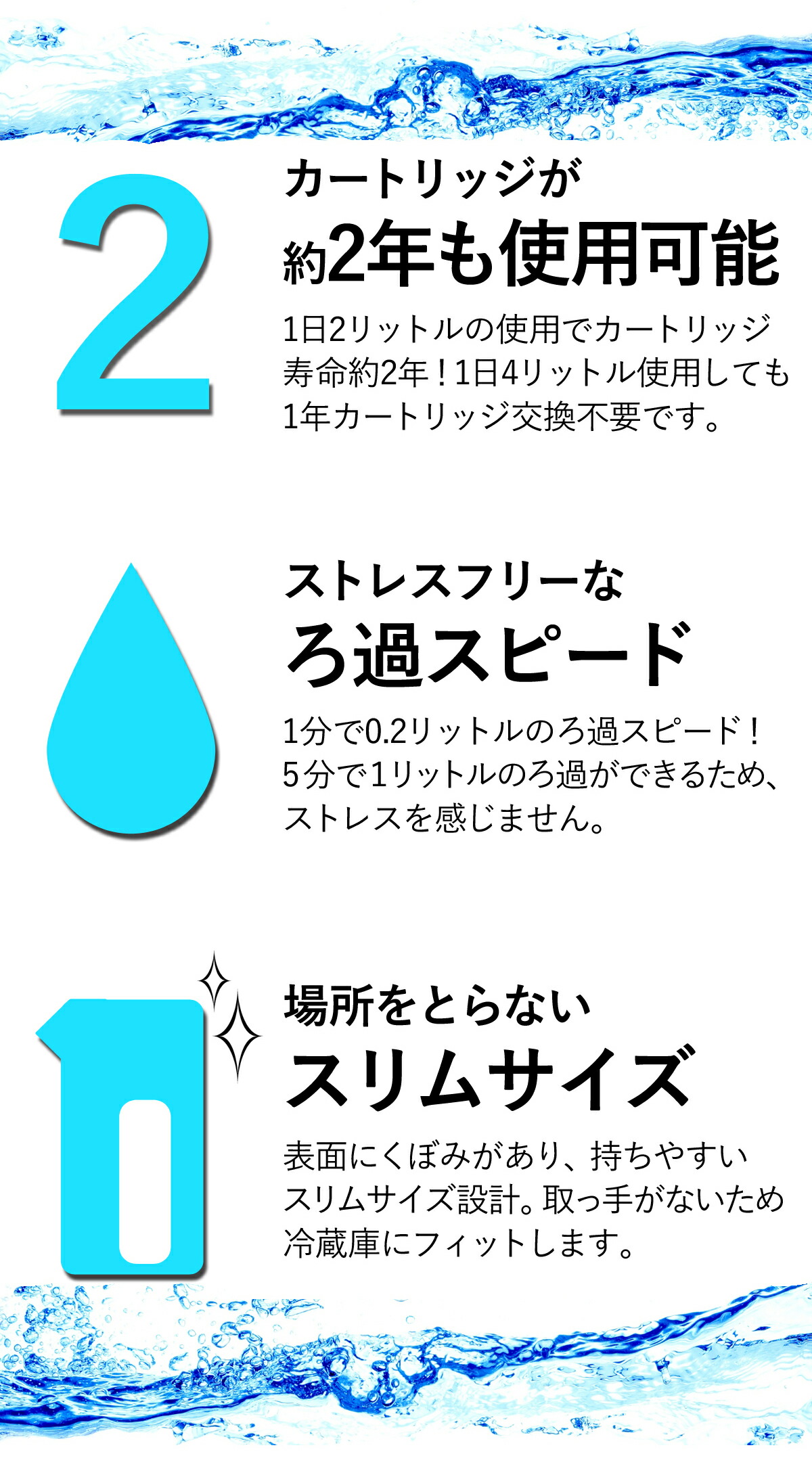 市場 ポット型浄水器 ミネラルウォーター 浄水 ろ過 長寿命 ポット型 家庭用 ポット 水道水 浄水器 天然水