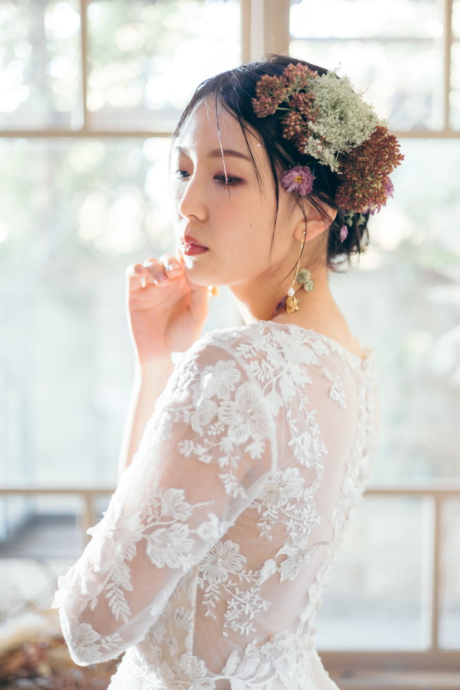 ウエストℳ ウェデングドレス 結婚式 前撮りの通販 by yuyu's shop