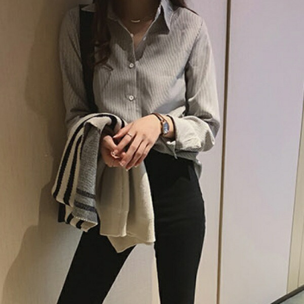 楽天市場 ストライプシャツ ブラウス レディース 長袖 ロングシャツ 黒 ベージュ ブルー ストライプ 柄 秋 冬 秋冬 ブラウスシャツ ブラック 大きいサイズ 通勤 オフィス M L Xl 2xl 3x T パーティードレス通販 Raffine