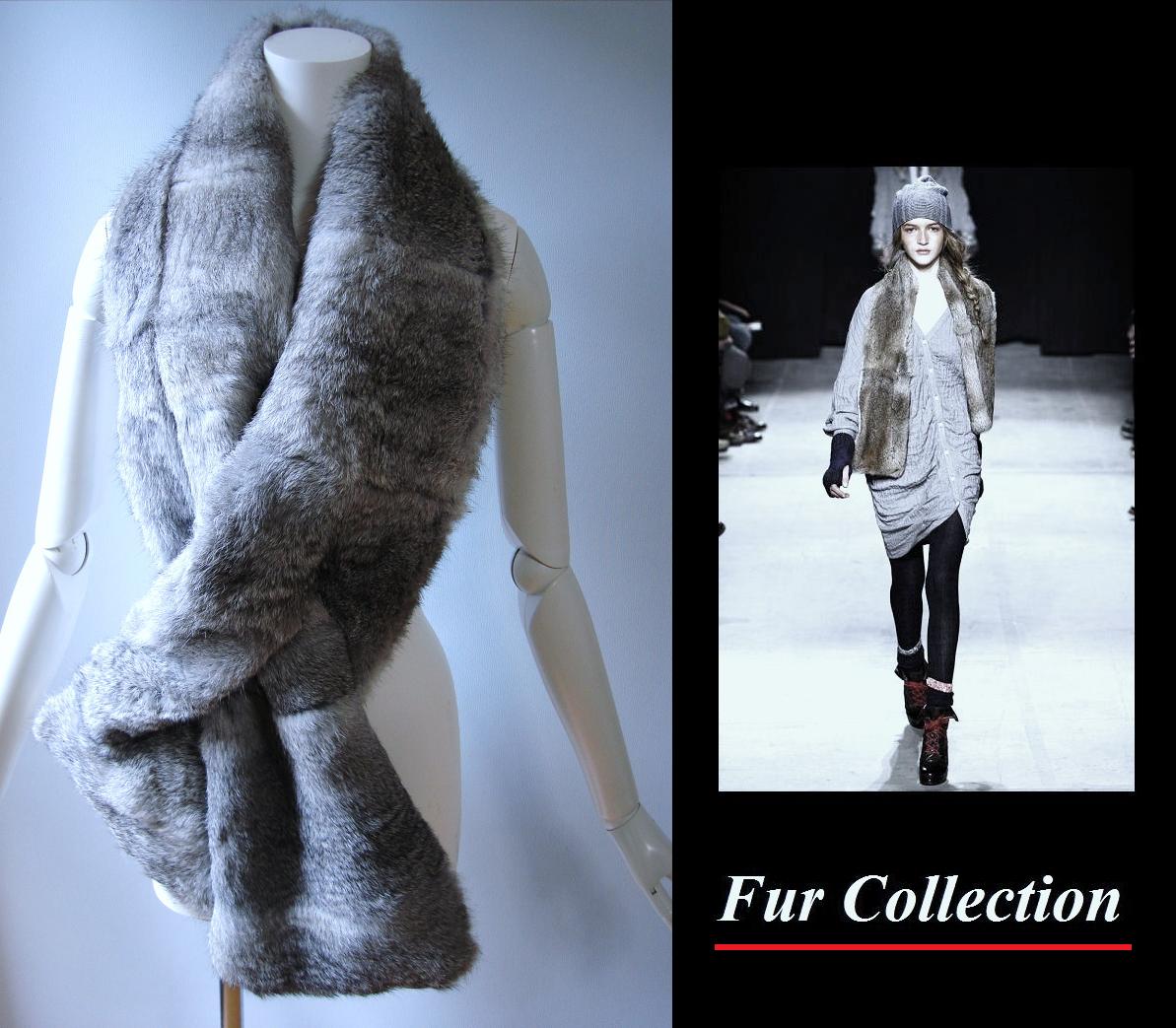 GUCCI ファーストール 206919XM692毛皮 ラパン GUCCI グッチ ファー