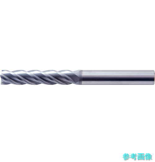 S&K HGFLXL4X22 HGコーティング超硬スクエアエンドミル FLXロング刃 【1本】