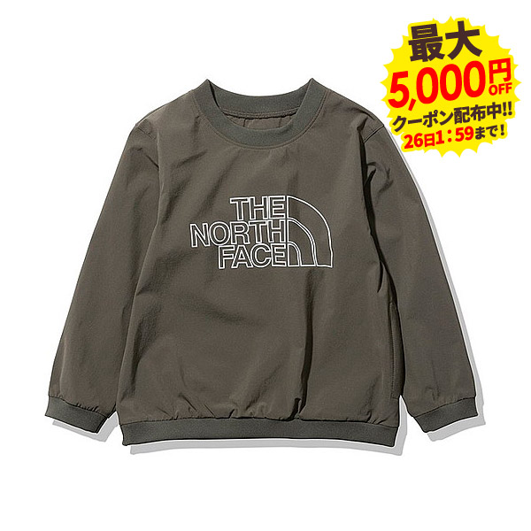 THE NORTH FACE ノースフェイス アウトドア バーブライトマウンテンクルー キッズ Verb Light Mt Crew  ウィンドブレーカー ストレッチ素材 クライミング 子供 NPJ22214 NT 人気商品の