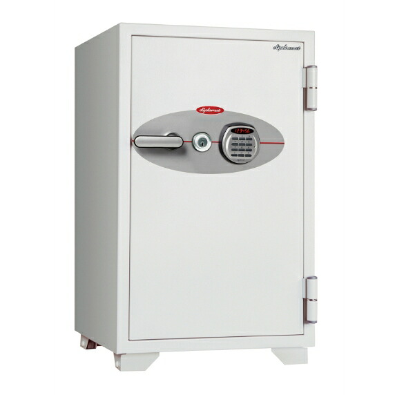 ディプロマット・ジャパン デジタルテンキー式耐火金庫 080EKR3 （シリンダーキー付） A4対応 OFFICE SAFE＜業務用耐火金庫＞ 90分耐火 耐衝撃落下・急加熱・爆発試験合格モデル 容量84L｜イーコンビ店