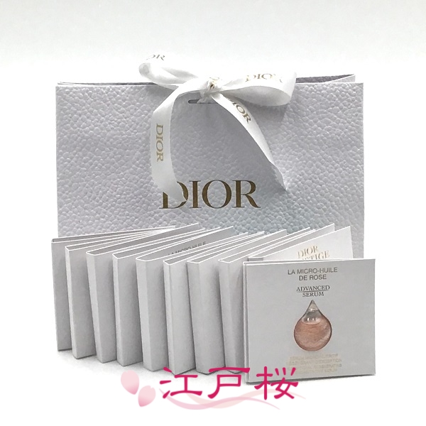 【楽天市場】CHRISTIAN DIOR クリスチャン ディオール プレステージ マイクロ ユイル ド ローズ セラム 1ml (パウチ10枚)(お試し サンプル サイズ)：江戸桜楽天市場店