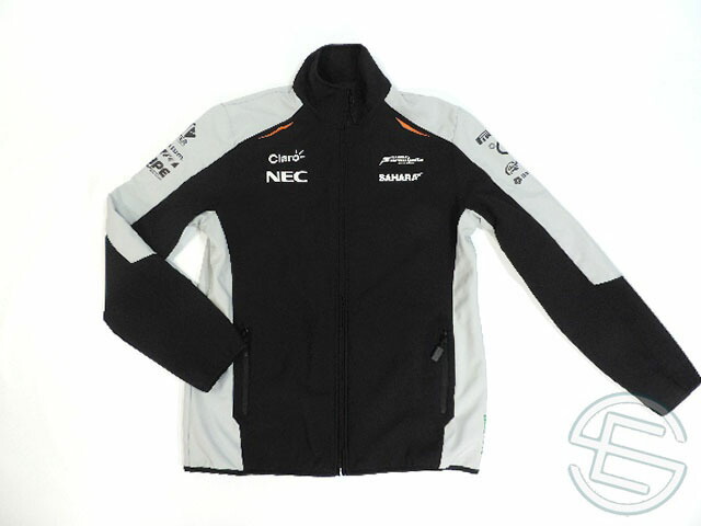 年末のプロモーション大特価 ノンアルコール版 支給品 16年 フォース インディア 送料無料 ソフトシェル 非売品usedグッズ F1 海外直輸入 5 5 L メンズ ジャケット メンズウェア