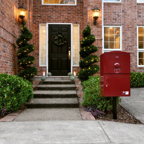 工場直送 宅配ボックス ポスト 一体型 Brizebox ブライズボックス ラージサイズ アイボリー 英国発のオシャレな戸建用宅配ボックス 爆熱 Twrbyg Dk