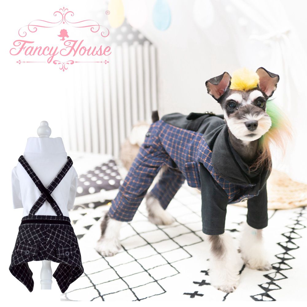 楽天市場 10 Offクーポン 犬服 春 セットアップ パンツ チェック 柄 ブランド ファンシーハウス 送料無料 愛犬 ペット 犬の服 プレゼント 人気 可愛い おしゃれ Dog Pet 秋 冬 お出かけ 結婚式 正装 お祝い フォーマル Pet Brand Goods 雑貨 Eroe Roe