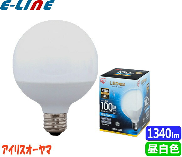 楽天市場】アイリスオーヤマ LDR9L-W-V4 LED電球 E26 100W 電球