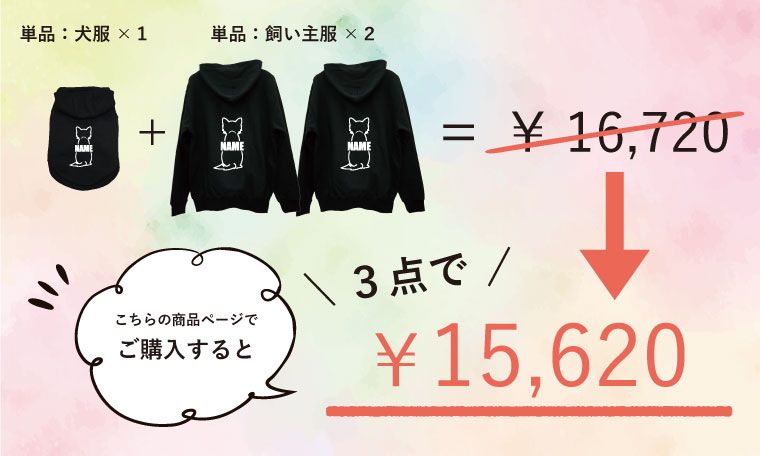 人気絶頂 楽天市場 ペアルック 3 点セット 犬 服 と 裏起毛パーカー 名入れ ベーシック 黒 お揃い おそろい 小型犬 大型犬 カップル 犬 飼い主 ギフト プレゼント B Pairparka 3set ペット ペットグッズならエブリーペット 正規激安 Lexusoman Com