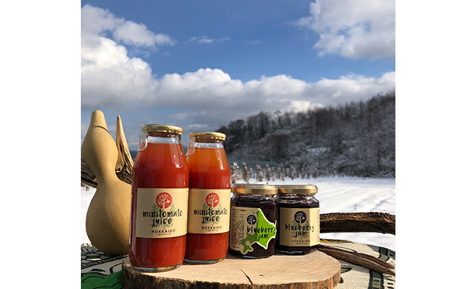 最安値挑戦 ミニトマトジュース180ml 2本 ブルーベリージャム1g 2本セット 野菜ジュース 果汁飲料 野菜飲料 トマトジュース ジャム ブルーベリー 輝く高品質な Pedalandpower Com