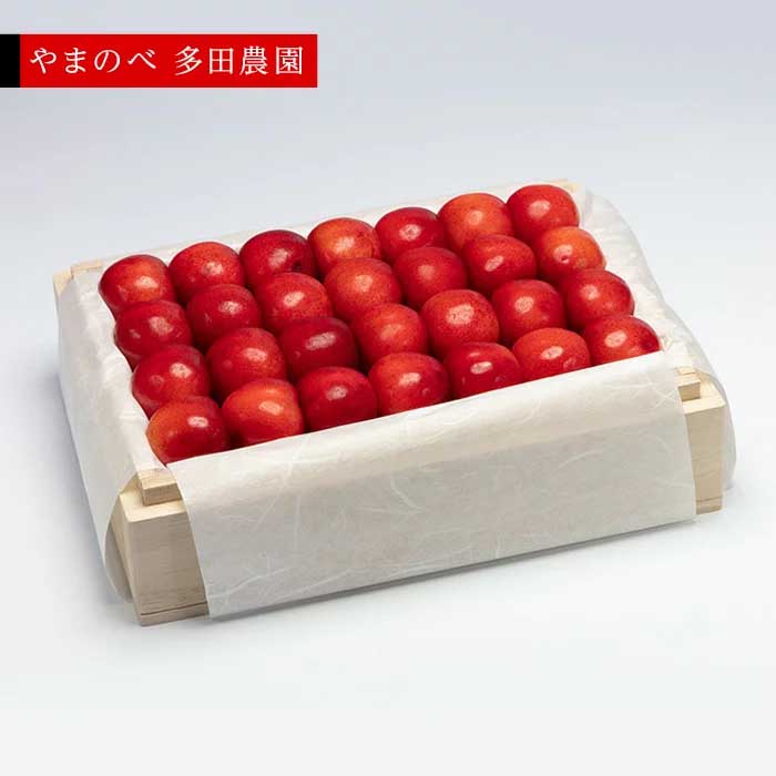 【ふるさと納税】≪2025年 先行予約≫さくらんぼ 特選紅秀峰 桐箱詰 約500g「やまのべ多田農園」 F2Y-1389