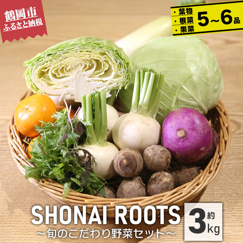 ふるさと納税 Shonai Rootsセゾンのこだわり野菜一揃いほとんど3kg 青物 根菜 果菜毛色 Lapsonmexico Com