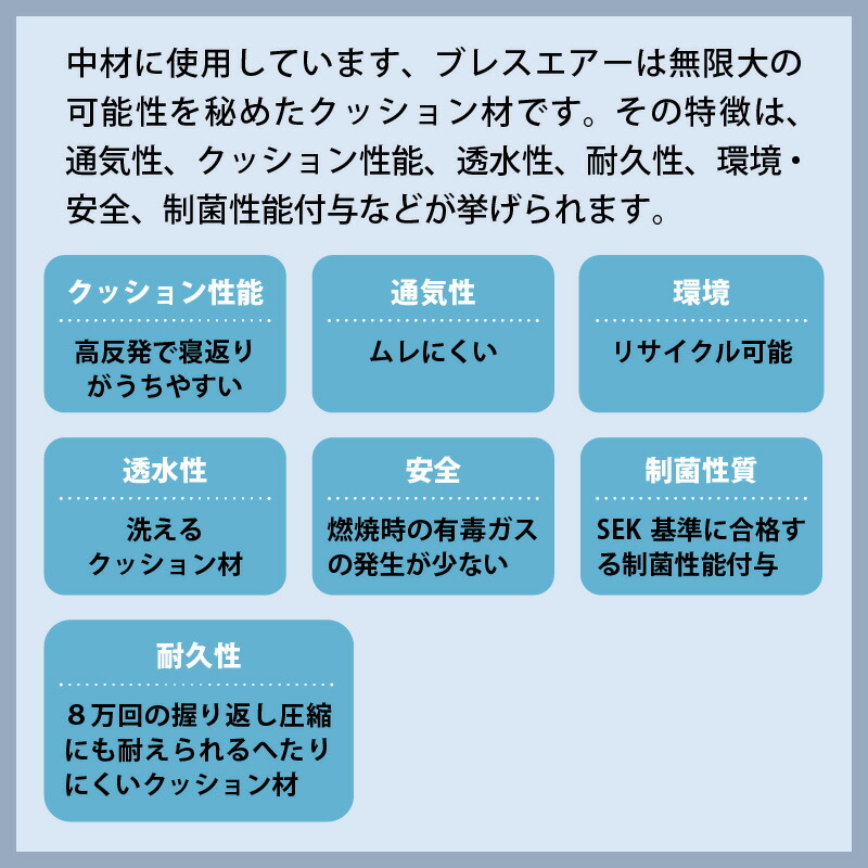 楽天市場 ふるさと納税 東洋紡 ブレスエアー 座布団 2枚組 福井県敦賀市