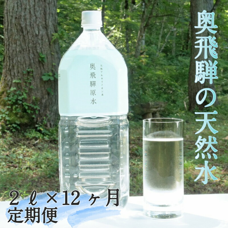 最新デザインの 定期便 奥飛騨原水２l ６本 ふるさと納税 計12回 K0037 岐阜県飛騨市 月１回お届け 天然水 計12回 K0037 水 ソフトドリンク ふるさと納税 月１回お届け 水 ミネラルウォーター