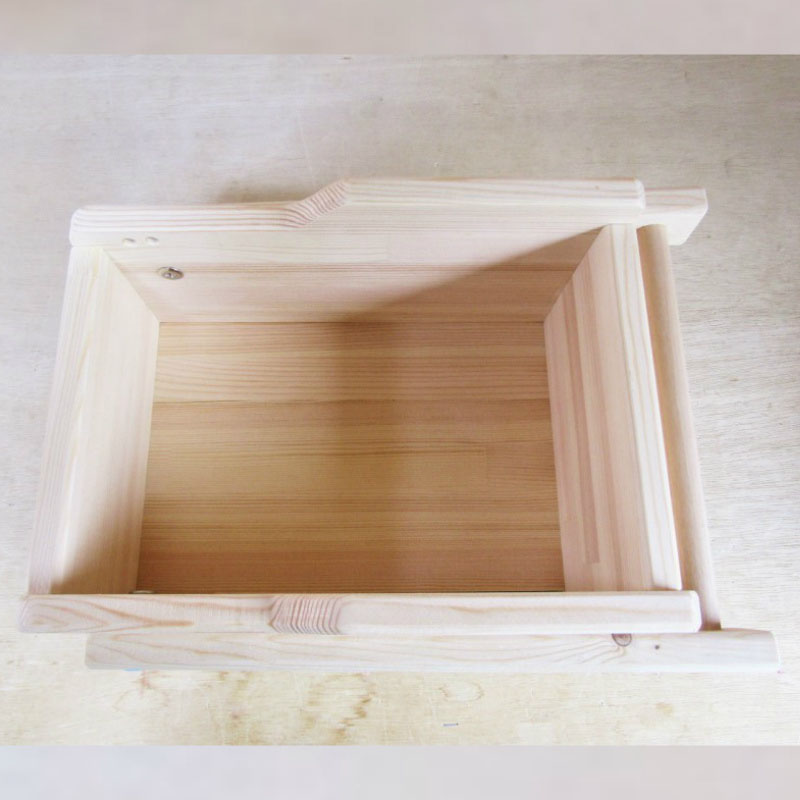 ふるさと納税 手作り木製 ドールワゴン 手押し車iv型 大阪府泉佐野市お人形と一緒にお散歩 外でも使える