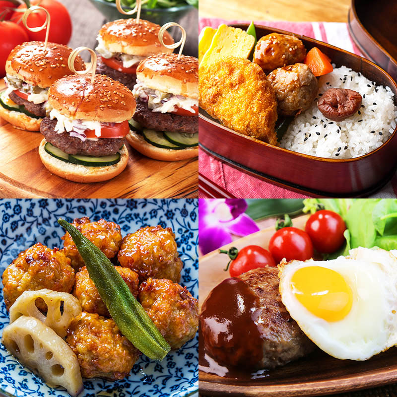 驚きの安さ おすすめ 人気のハンバーグとつくね 4種セット fucoa.cl