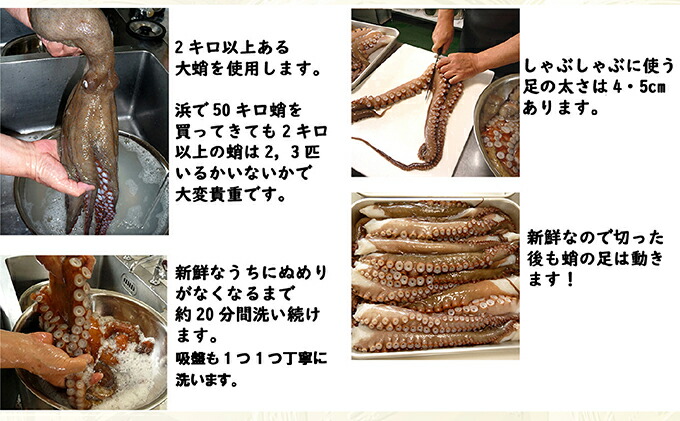 開店祝い 明石ダコのたこしゃぶ 6人前 魚貝類 タコ 加工食品 蛸 しゃぶしゃぶ 超歓迎 Raya It Net