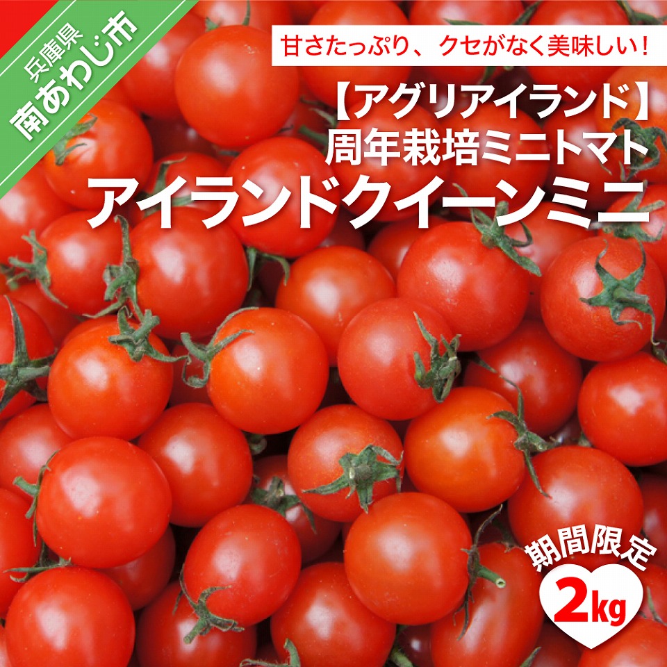 即納特典付き 期間限定 アグリアイランド 周年栽培ミニトマト アイランドクイーンミニ 2kg 兵庫県南あわじ市 数量限定 Www Regionalversorger At