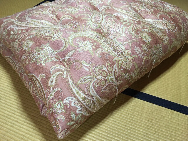 【ふるさと納税】【浅井ふとん店】【抗菌・防壁蝨目】飾り気の無いな綿織物敷布団/セミダブルロング・ピンク