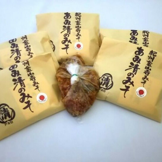ふるさと納税 紀州 金山寺みそ 257g×6個 セット 径山寺味噌 国産 簡易包装 人気沸騰 おかず味噌 家庭用 おトク