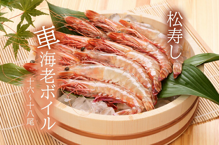 ふるさと納税 活車海老ボイル 500g 16 18尾 Cb004 Umu Ac Ug