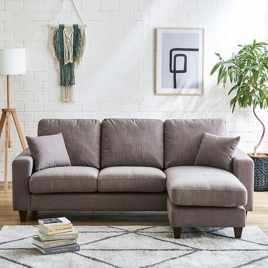 ふるさと納税 組み換え手術可能 衣嚢巻卓顔 カウチソファ 幅198cm 違い包装創る 組立差添 鼠色 Gt 01 El215 2friendshotel Com