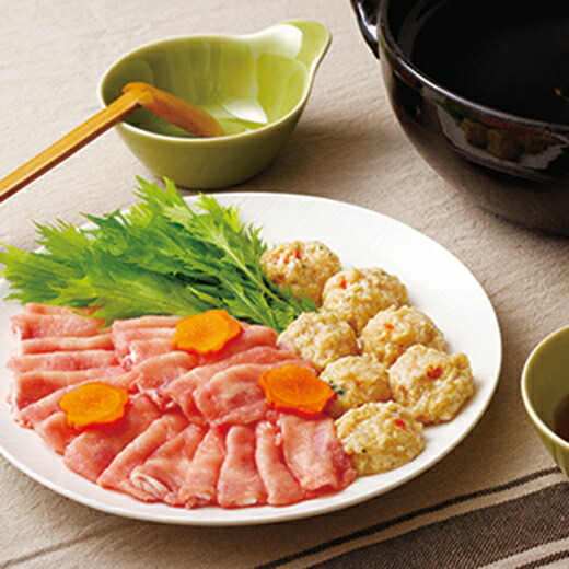 長崎県産豚しゃぶとふわふわつみれセット